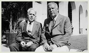 R.Frost e W.Stevens nel 1940